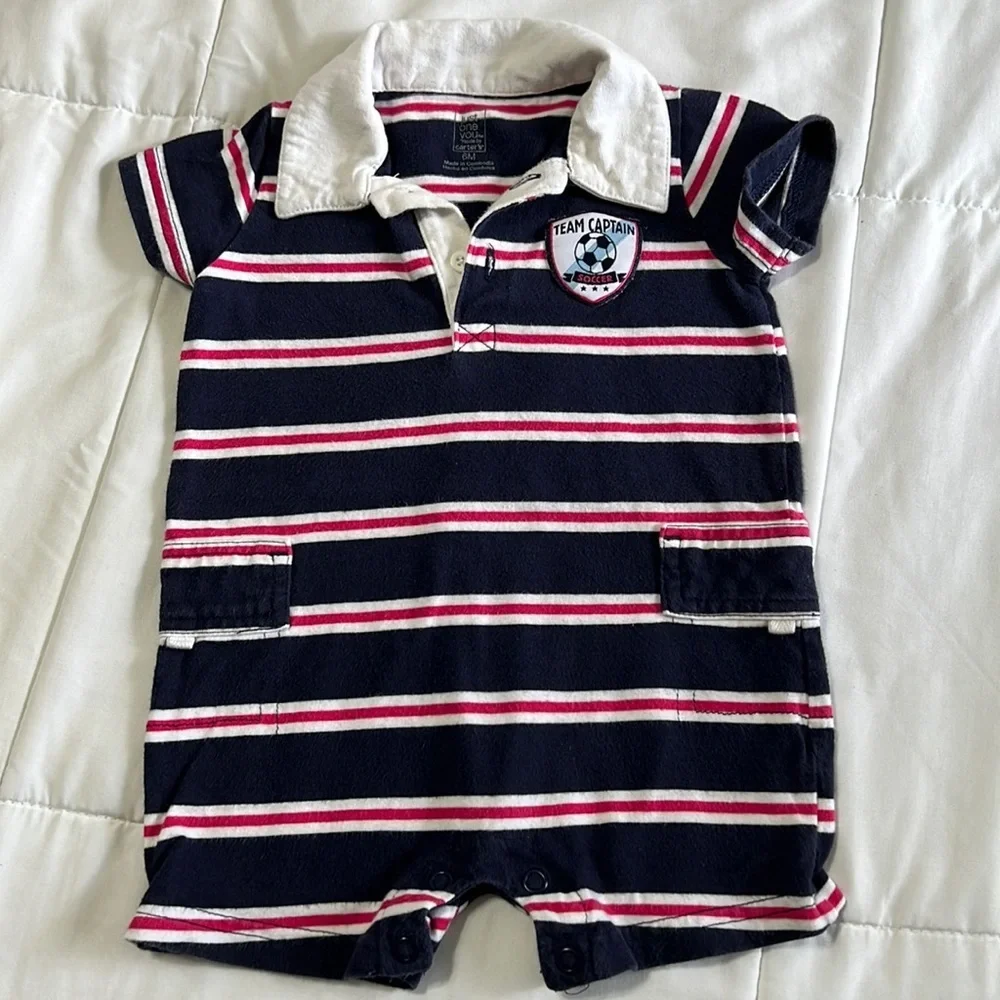 Just One You by Carters 6 Mos Romper
